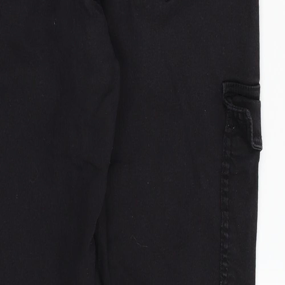Denim. Co Womens Black  Denim Straight Jeans Size 16 L29 in