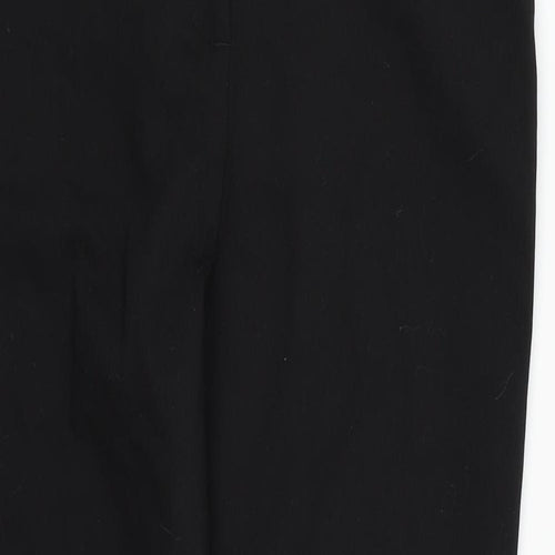 Papaya Womens Black   Dress Pants Trousers Size 8 L26 in