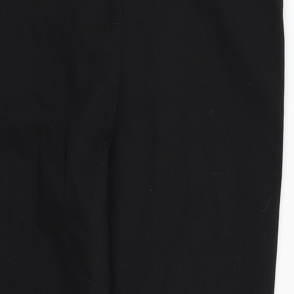 Papaya Womens Black   Dress Pants Trousers Size 8 L26 in