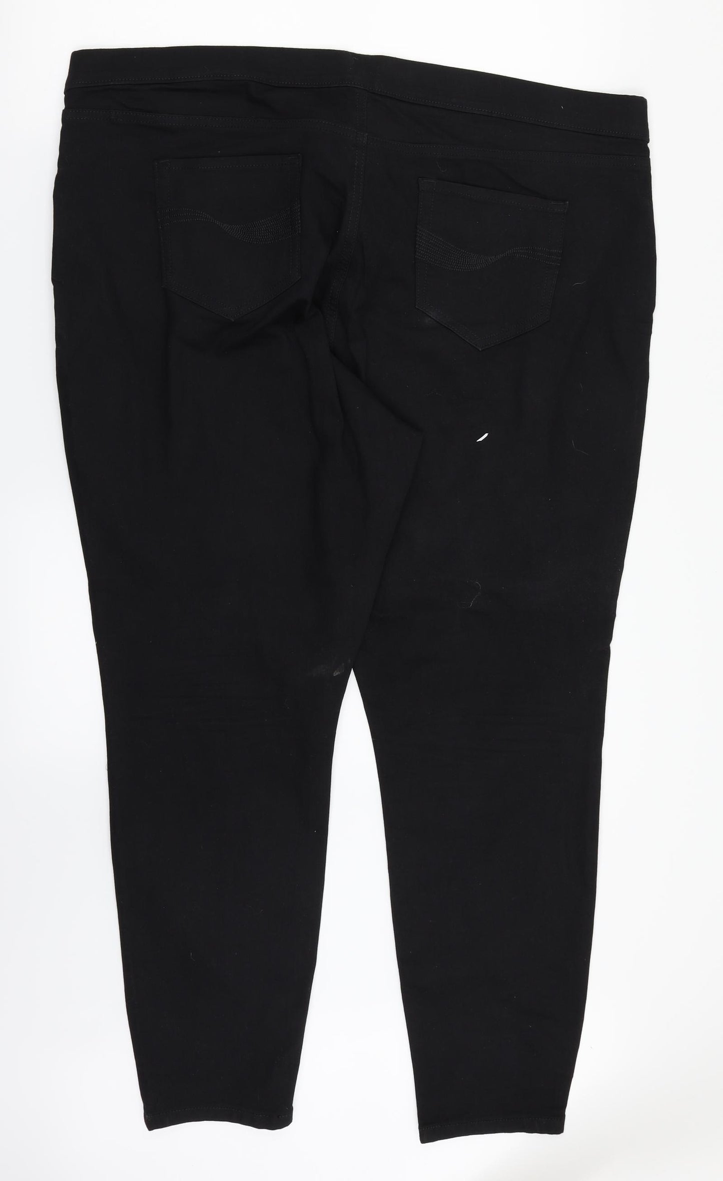 TU Womens Black  Denim Jegging Jeans Size 22 L28 in