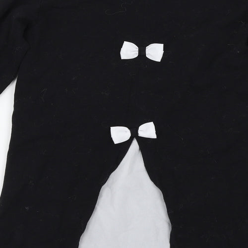 A Dee Womens Black   Basic T-Shirt Size 12  - Handbag