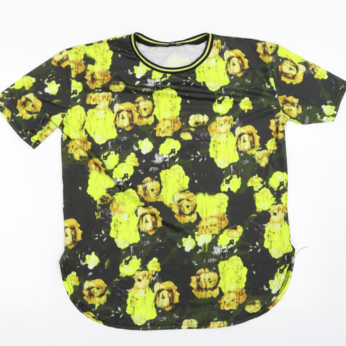 Atmosphere Womens Multicoloured Floral  Basic T-Shirt Size 8