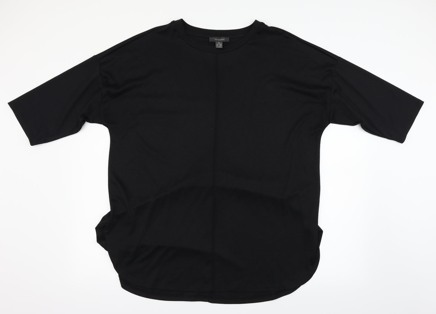 Primark Womens Black   Basic T-Shirt Size 20