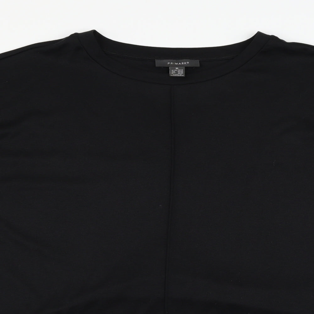 Primark Womens Black   Basic T-Shirt Size 20