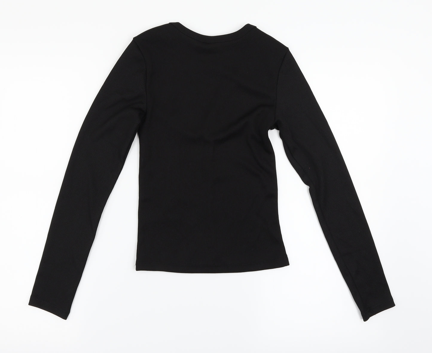 H&M Womens Black   Basic T-Shirt Size XS