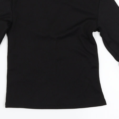 H&M Womens Black   Basic T-Shirt Size XS