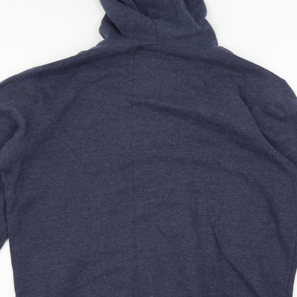Firetrap Mens Blue   Pullover Hoodie Size L