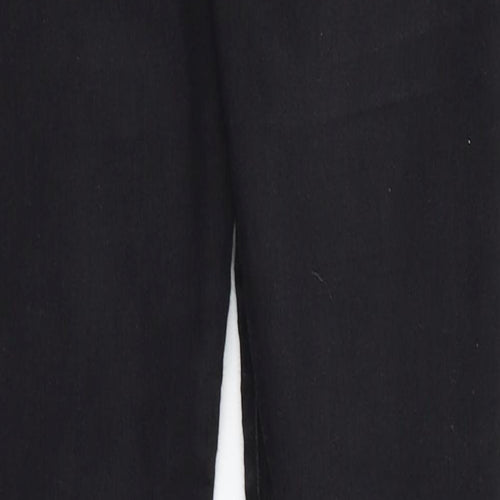 Preworn Womens Black  Denim Skinny Jeans Size 28 in L32 in