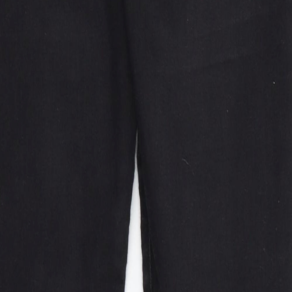 Preworn Womens Black  Denim Skinny Jeans Size 28 in L32 in