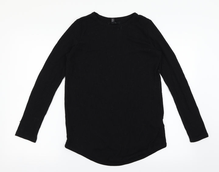FOREVER 21 Womens Black   Pullover Jumper Size M