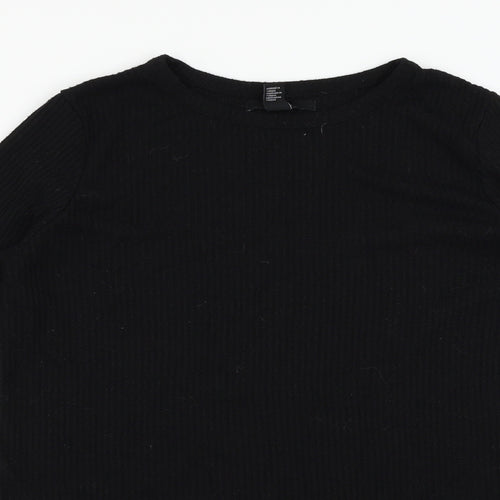 FOREVER 21 Womens Black   Pullover Jumper Size M