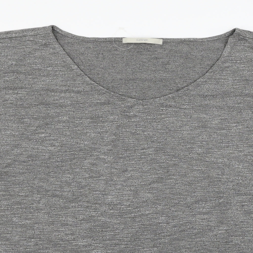 George Womens Grey   Basic T-Shirt Size 24