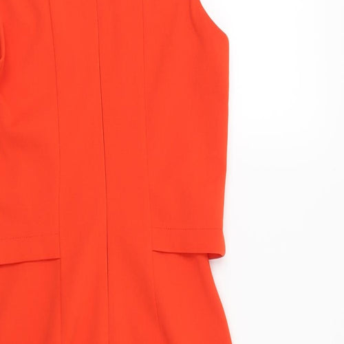 Topshop Womens Red   Shift  Size 6