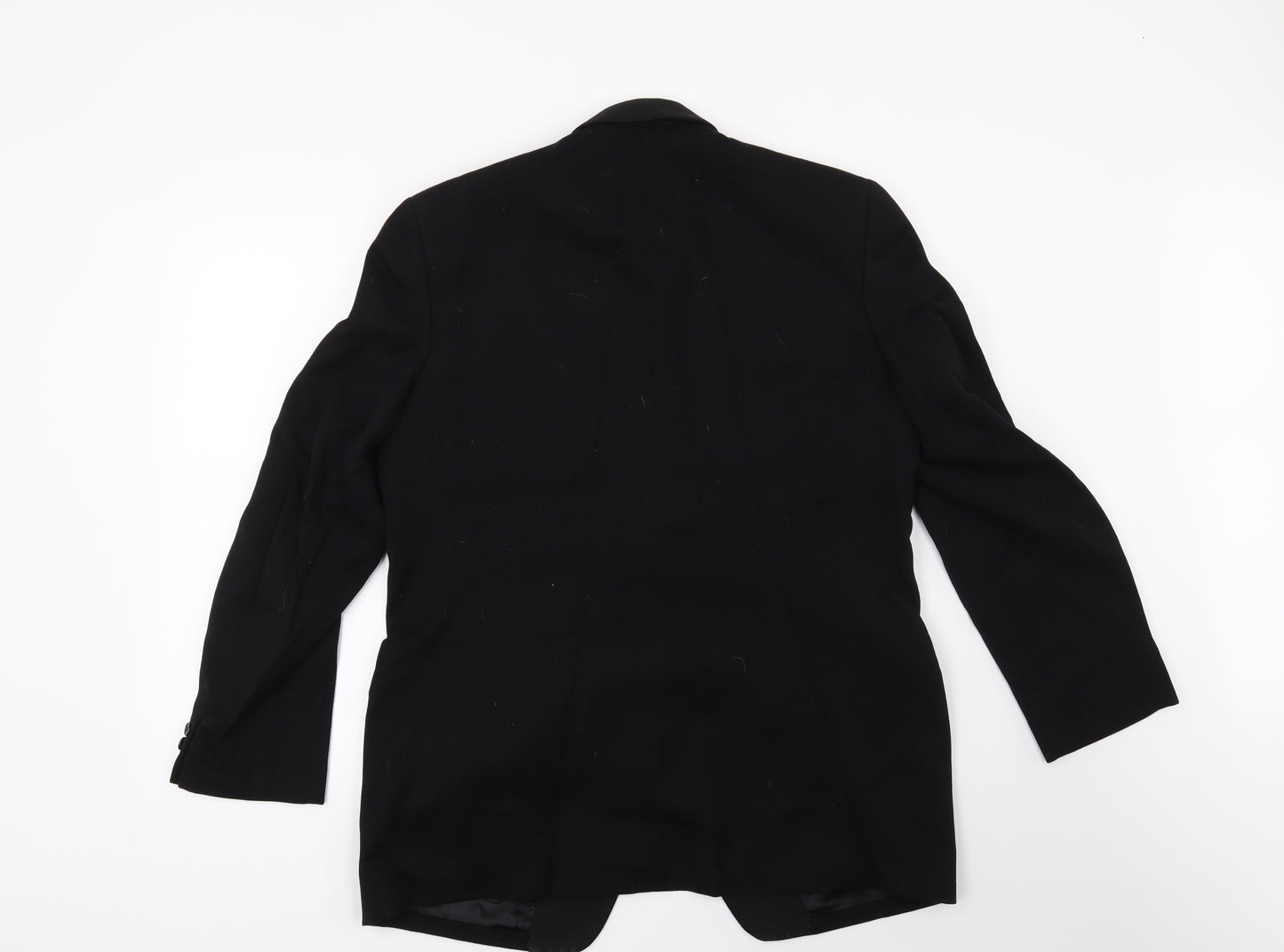 Preworn Mens Black   Jacket Blazer Size 38
