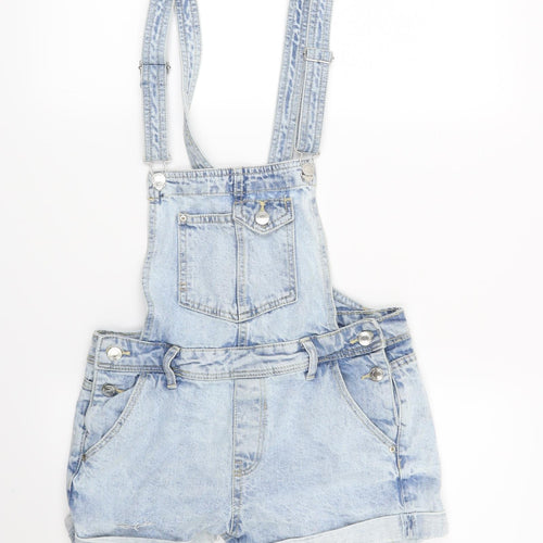 Bershka Womens Blue   Dungaree One-Piece Size 2XS