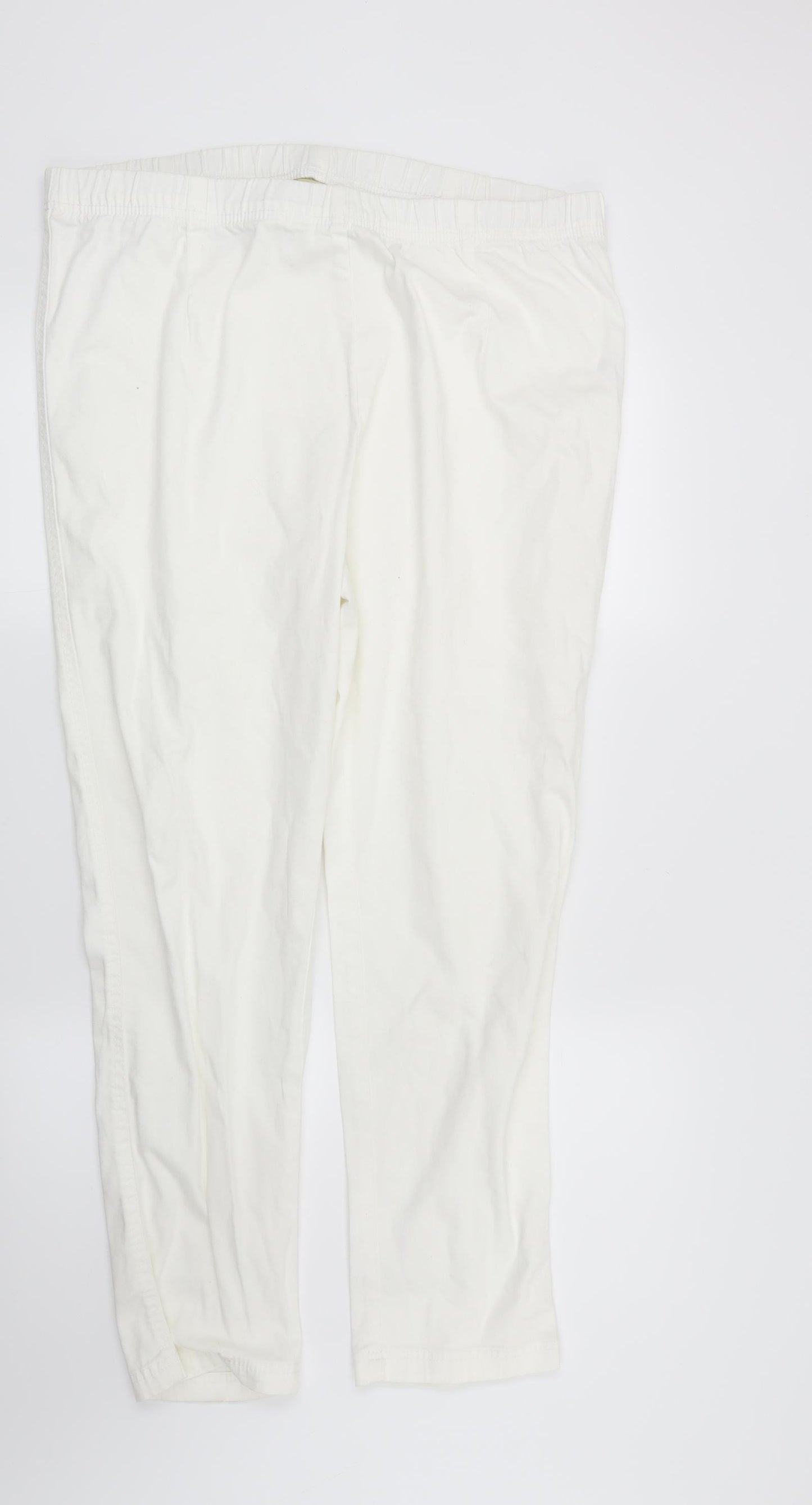 Preworn Womens White   Straight Jeans Size 20 L29 in
