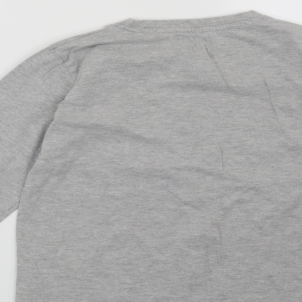 Studio Boys Grey   Basic T-Shirt Size 10-11 Years  - Gamer