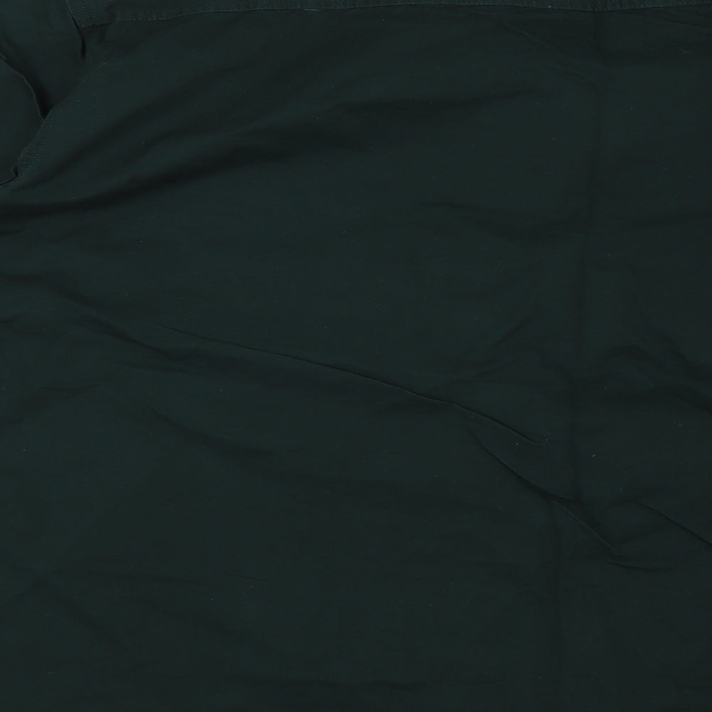 Cotton Traders Mens Green    Button-Up Size 3XL