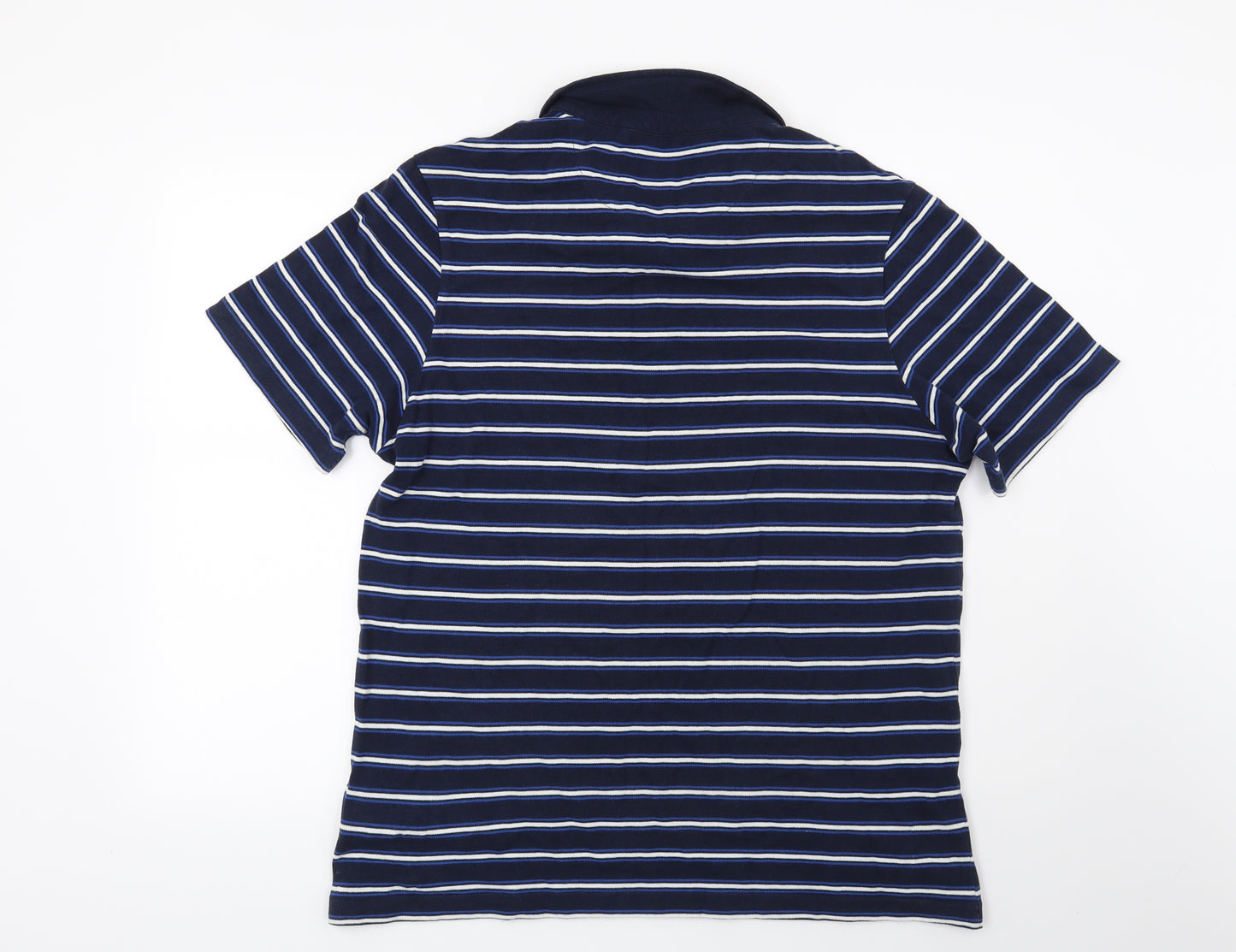 Craghoppers Mens Blue Striped   Polo Size XL