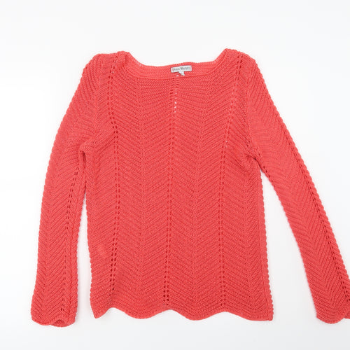 Preworn Womens Pink   Pullover Jumper Size S