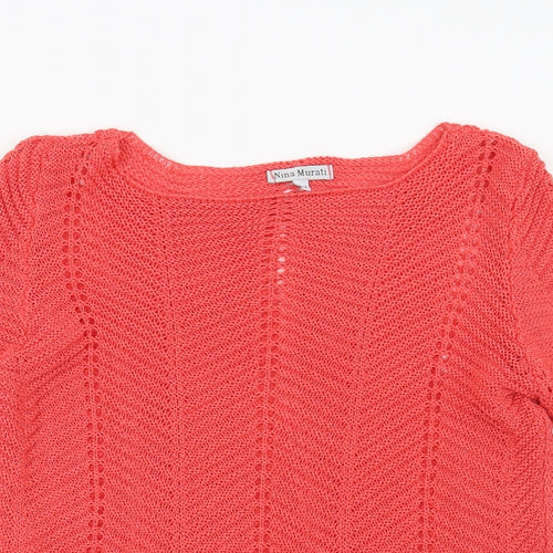 Preworn Womens Pink   Pullover Jumper Size S