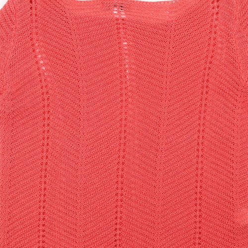 Preworn Womens Pink   Pullover Jumper Size S