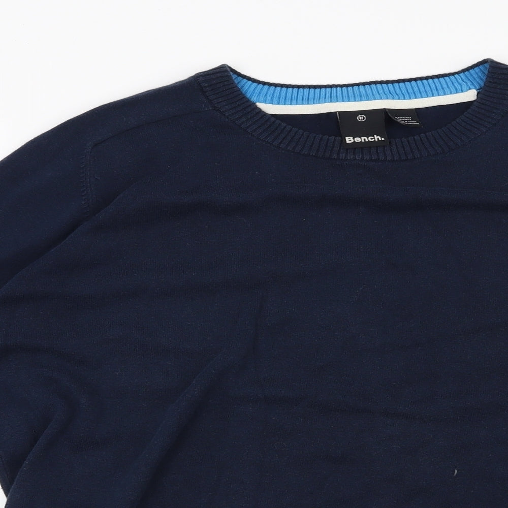 Bench Mens Blue   Pullover Jumper Size M