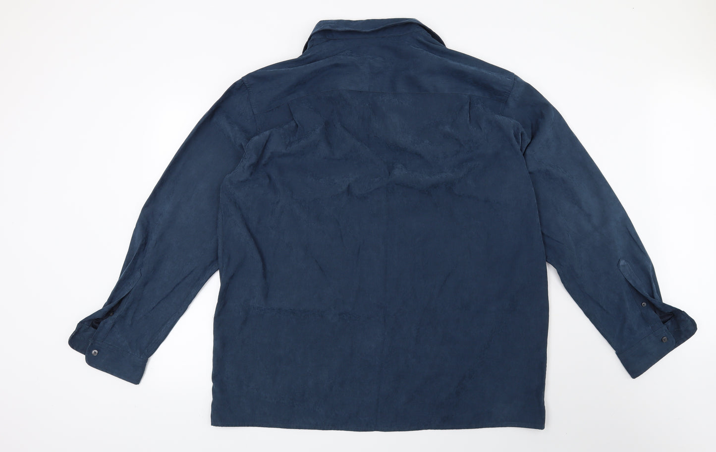 Brandini Mens Blue    Button-Up Size 2XL