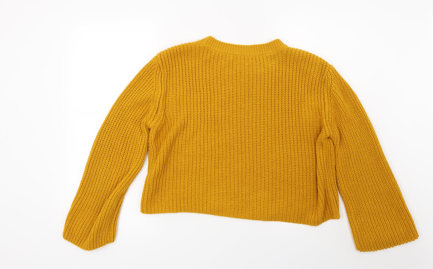 Primark Womens Yellow   Pullover Jumper Size 10