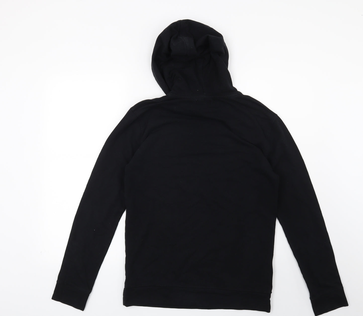 Topman Mens Black   Pullover Hoodie Size M
