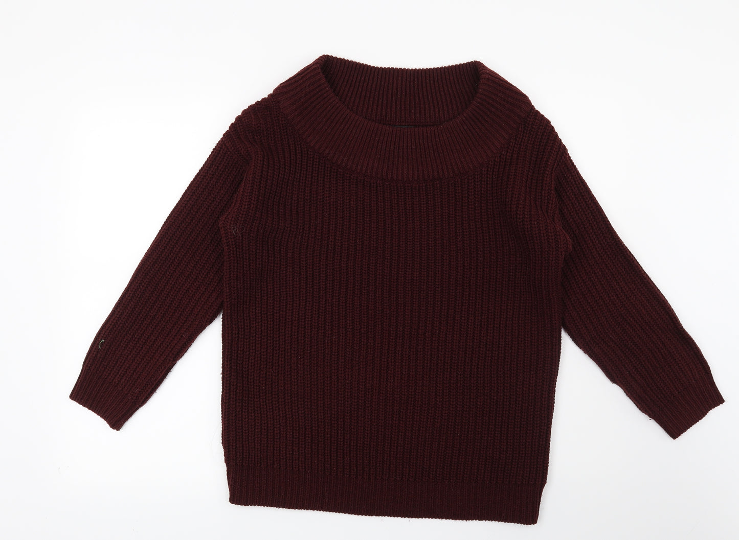 New Look Womens Red   Pullover Jumper Size S
