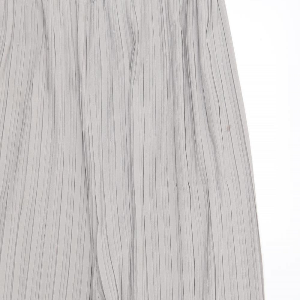 Missguided Womens Grey   Trousers  Size 14 L26 in