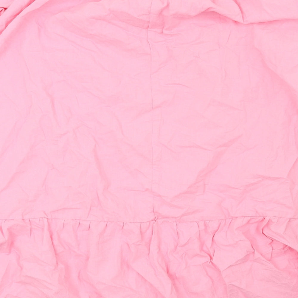 Preworn Womens Pink   Basic Blouse Size 2XL