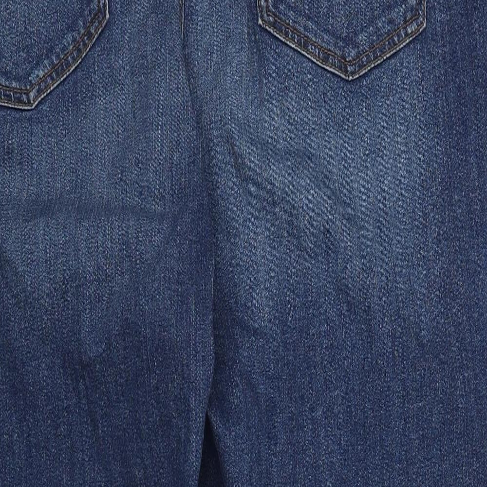 Preworn Womens Blue   Straight Jeans Size 44 in L25 in