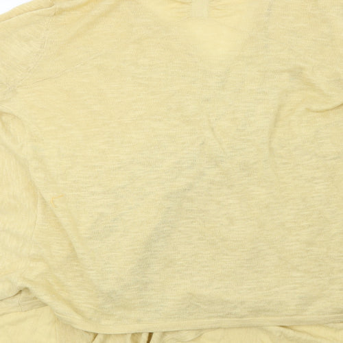 Principles Womens Yellow   Cardigan Jumper Size L