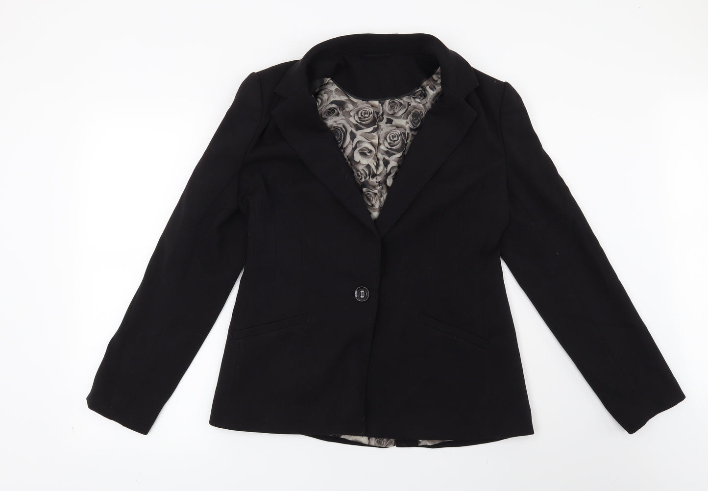 F&F Womens Black   Jacket Blazer Size 12