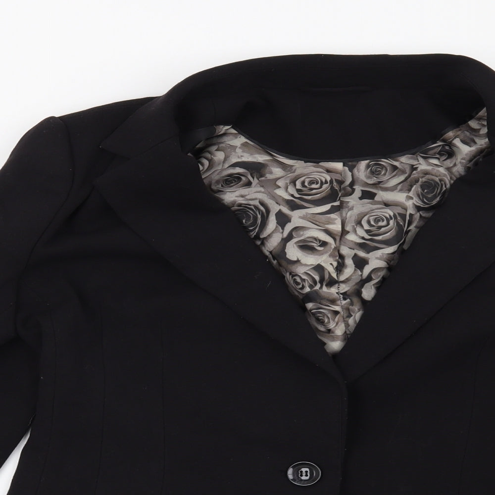 F&F Womens Black   Jacket Blazer Size 12