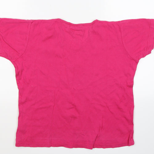 EWM Womens Pink   Basic T-Shirt Size 18