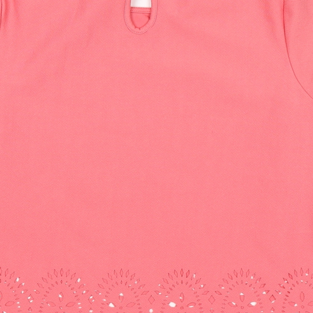 Atmosphere Womens Pink   Basic T-Shirt Size 10