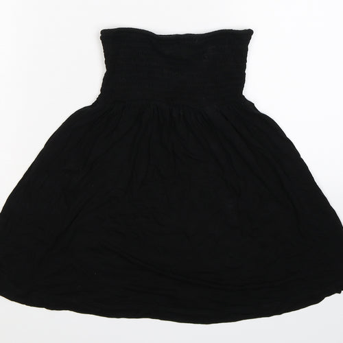 Divided Girls Black   Basic T-Shirt Size 8 Years