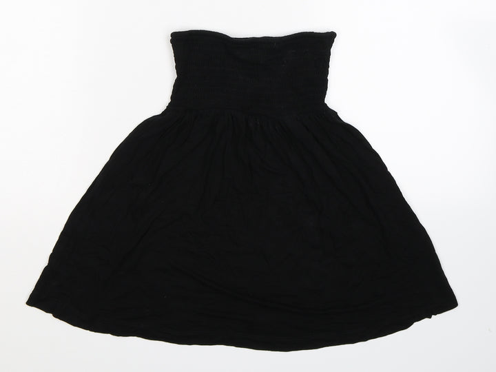 Divided Girls Black   Basic T-Shirt Size 8 Years