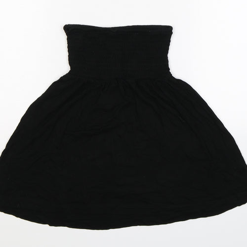 Divided Girls Black   Basic T-Shirt Size 8 Years