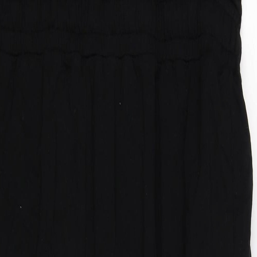 Daily Ritual Womens Black   Jumpsuit One-Piece Size L L27 in