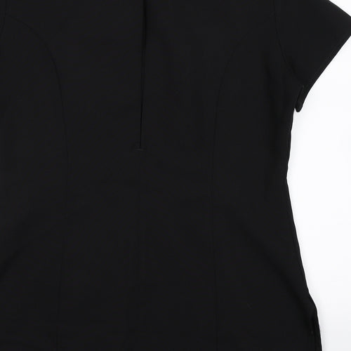 Simon Jersey Womens Black   Jacket Blazer Size 12