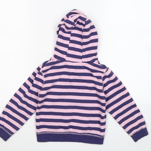 Nickelodeon Girls Multicoloured Striped  Pullover Hoodie Size S  - Dora The Explorer