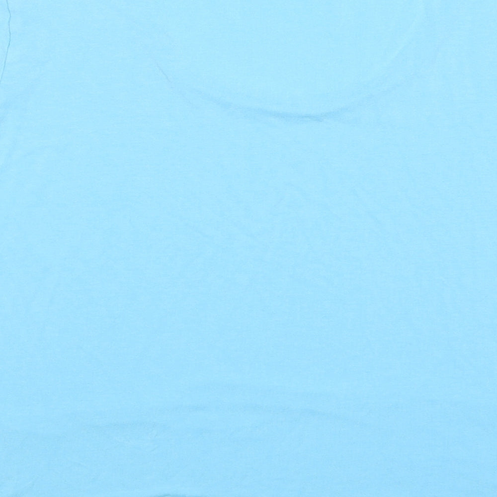 Artigiano Womens Blue   Basic T-Shirt Size 22