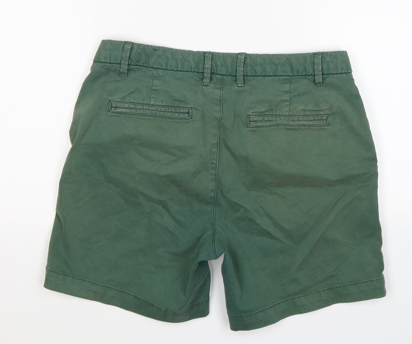 Fat Face Womens Green   Chino Shorts Size 8