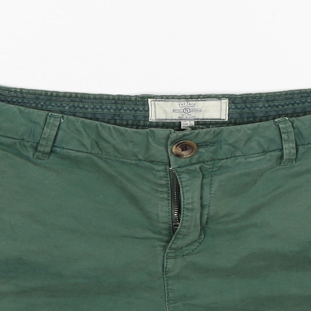 Fat Face Womens Green   Chino Shorts Size 8