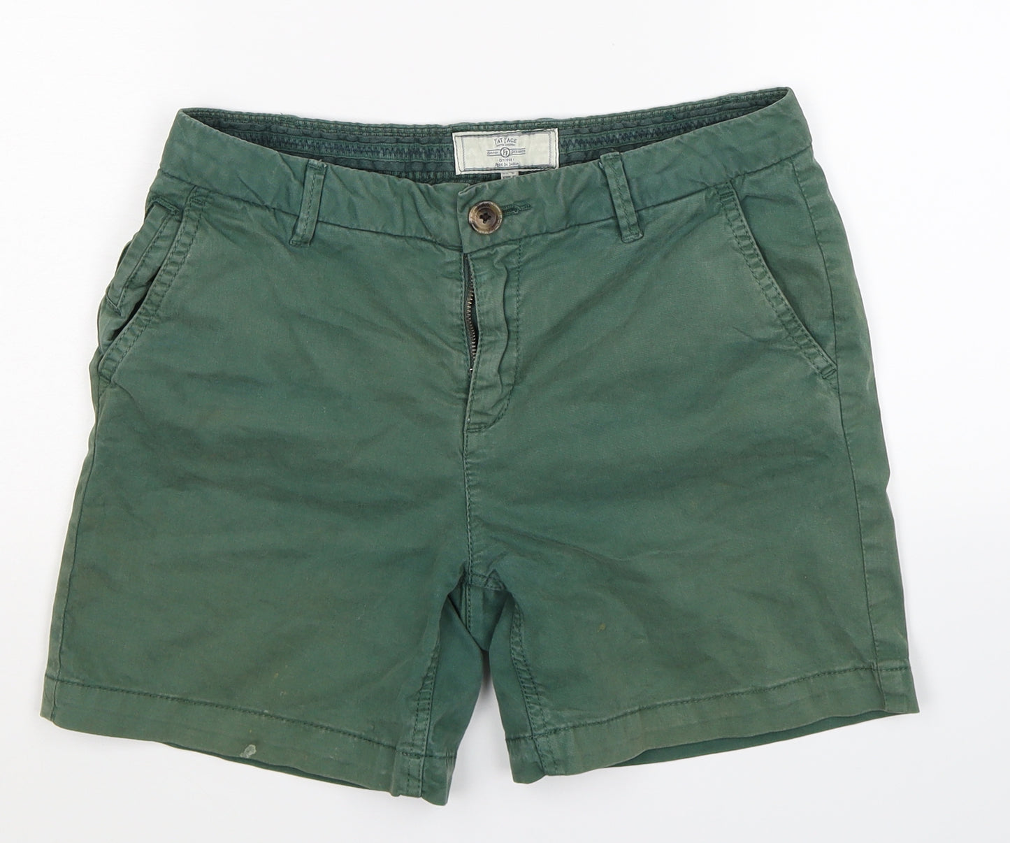 Fat Face Womens Green   Chino Shorts Size 8