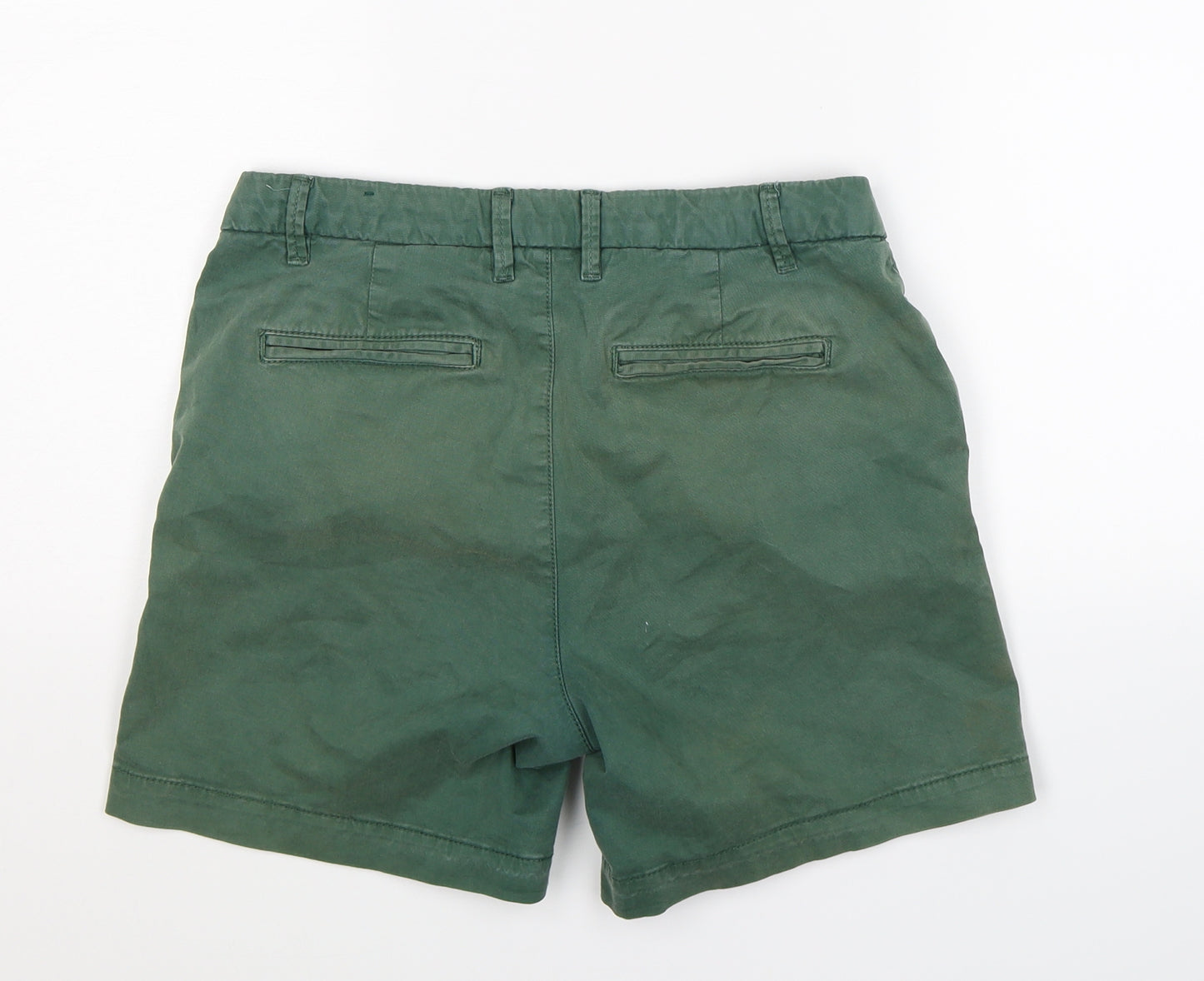 Fat Face Womens Green   Chino Shorts Size 8